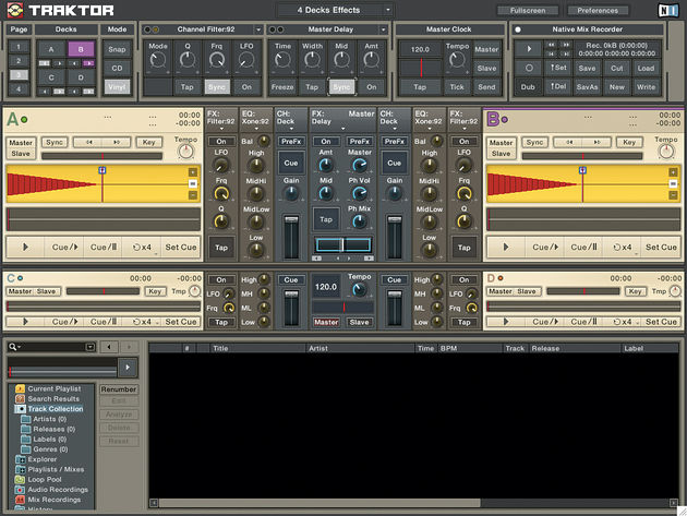 blank Traktor 3 has an impressive new interface.